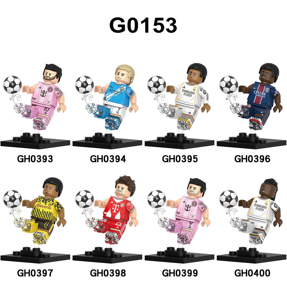 G0153 Soccer Star Mini Building Blocks Action Figure GH0393 GH0394 GH0395 Toy Consult Customer Service To View The Full Picture