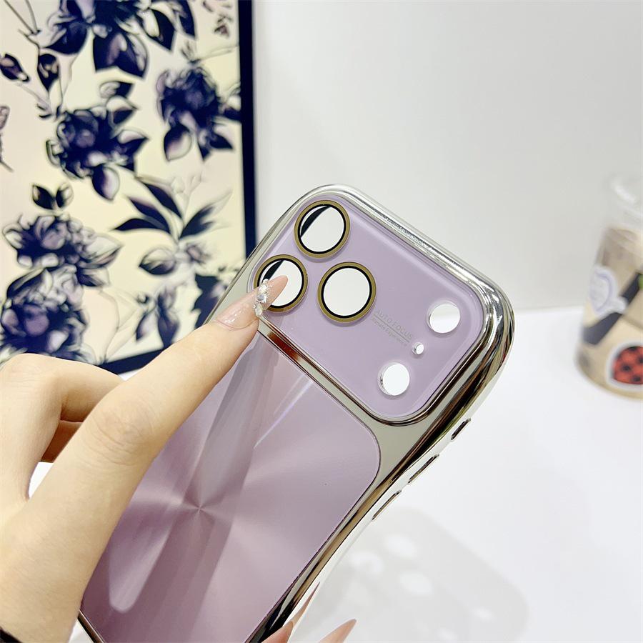 Aurora Electroplated Slim Anti-Fall Case for iPhone 14/13 Compatible with Apple 17/16/15 Pro Max