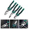 9Inch MultiFunctional Diagonal Pliers Ergonomic Needle Nose Plier for Wire Stripping Crimping Holding in Electrical Work