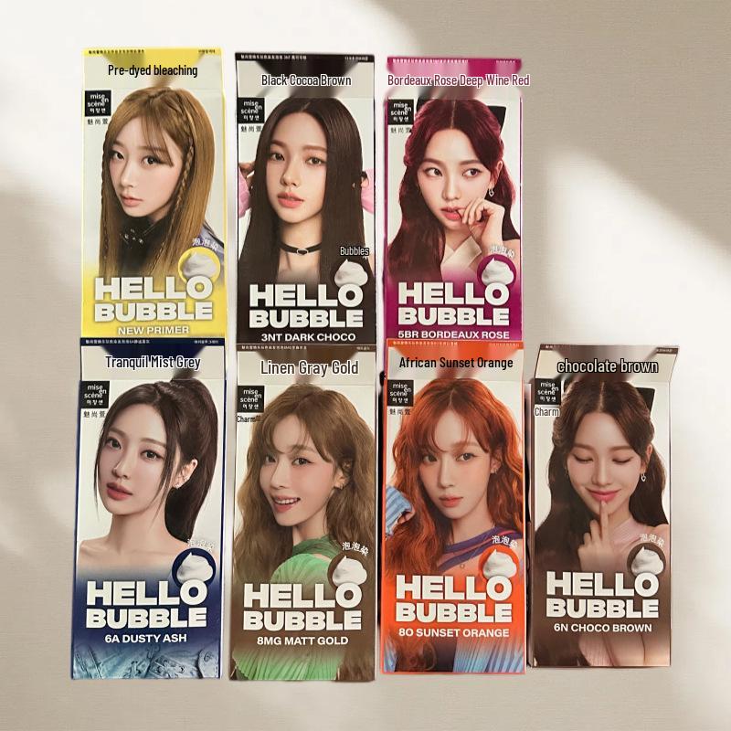 Miseenscene Korea Color Bubble Hair Dye - Girl Group Style