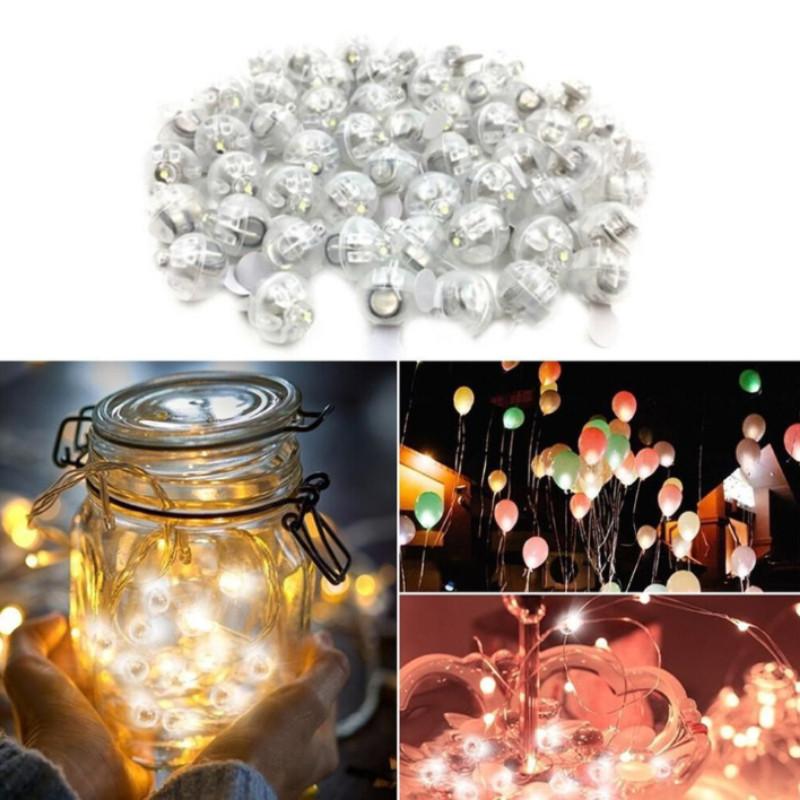 Individual Led Balloon Lights Tiny Wireless Battery Craft Glow Party Decoration