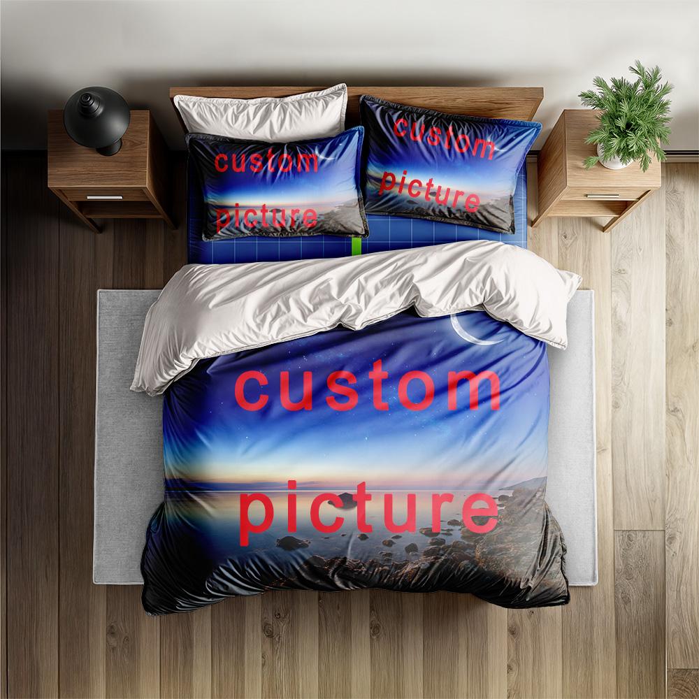 Custom Bedding Set Personalize your photo any you like Creat Your Own Bedding Style
