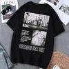 Retro Street Style Short Sleeves Cotton Summer Tee Shirt Printed Clothing Y2k Clothes Vintage Clothes Tshirts Harajuku Tshirts