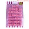Diy Alphabet Cake Mold Letter Cookies Cutter Words Press Stamp Embossing Mould Plastic Letter Fondant Cake Biscuit Baking Mould