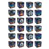 Halloween Paper Gift Boxes Large Capacity Halloween Candy Treat Boxes for Holiday Treat Cookie Goodie Snack Packaging