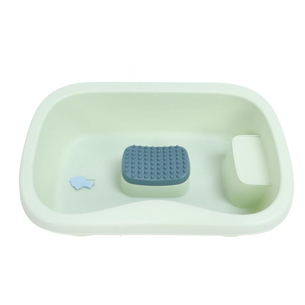 Bedside Shampoo Basins Sink Shampoo Bowl Hair Washing Basin with Hose Brush for Pregenant Women Elder People