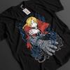 Fullmetal Alchemist Shirt Edward Elric Tshirt Alphonse T-Shirt Ed Al Top Roy Tee