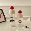 Cute Panda Double-layer Glass Heat-resistant High Borosilicate High-value Office Water Cup Female 2025 New Juice Cup