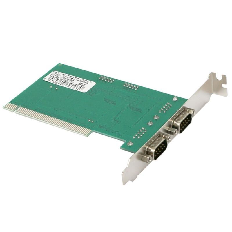 PCIe Serial Parallel Card, PCIExpress To RS232 Port & Printer LPT Adapter for Desktop PC Windows10
