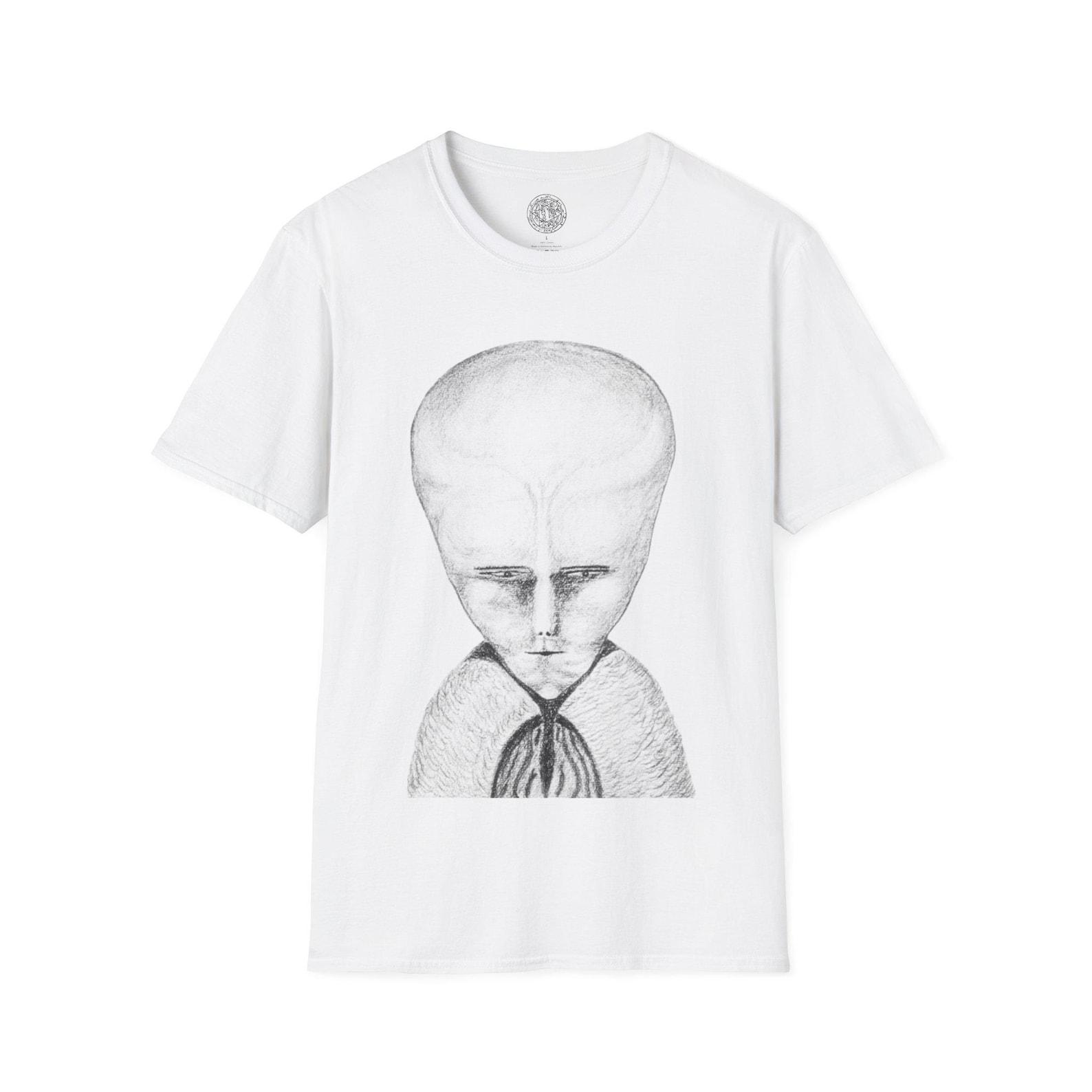 Lam Entity T-Shirt | Aleister Crowley s Alien Graphic Tee | Occult Mysticism Apparel | Esoteric Knowledge Shirt 3XL