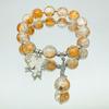 Floral Butterfly Glass Bead Bracelet – Perfect Gift for Girls, Best Friends, and Students