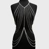 Multilayer Women Body Chain Harness Female Chest Chain Shiny Sexy Accessories Fashion Waist Jewelry Body Decoration