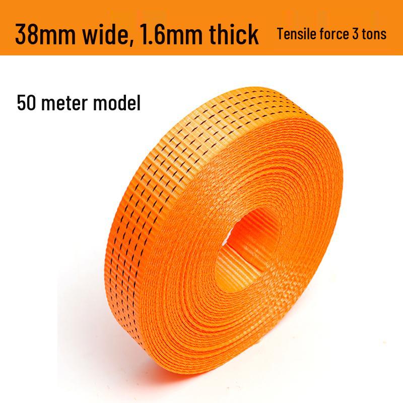 Heavy-Duty Polyester Truck Tow & Binding Straps - Wear-Resistant Brake, Tow Ropes & Webbing