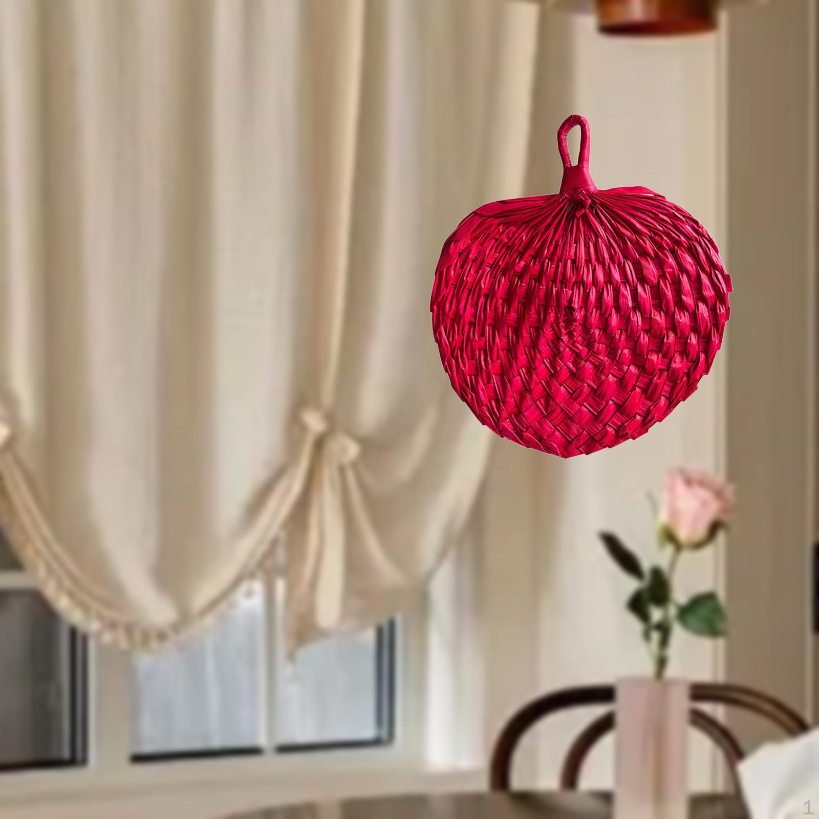 

Веер из пальмовых листьев ручной работы для домашнего декора