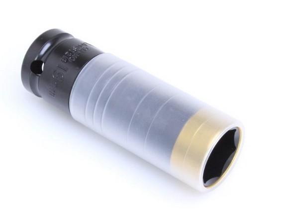 IMPACT SOCKET FOR ALUMINUM WHEELS LONG 19mm 1/2 ASTA