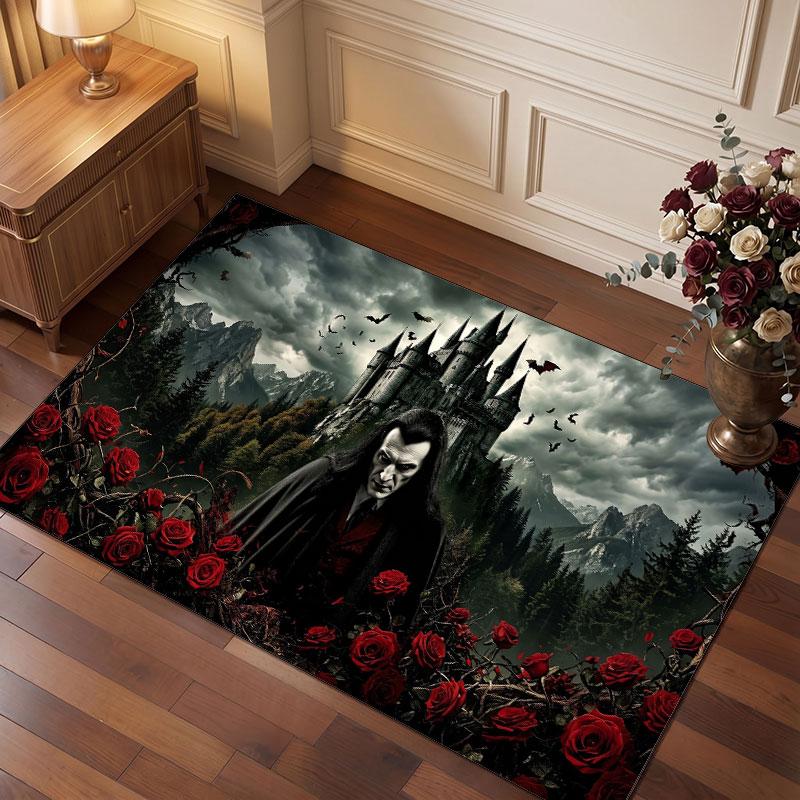 Dracula Rug Soft Thick Non Slip Floor Carpet for Bedroom Living Room Home Decor