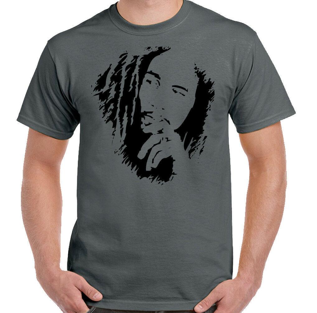 26 Marley T-Shirt Mens Reggae Unisex Top Jamaica Wailers Jamaican Flag Unisex T-Shirt XXXXL