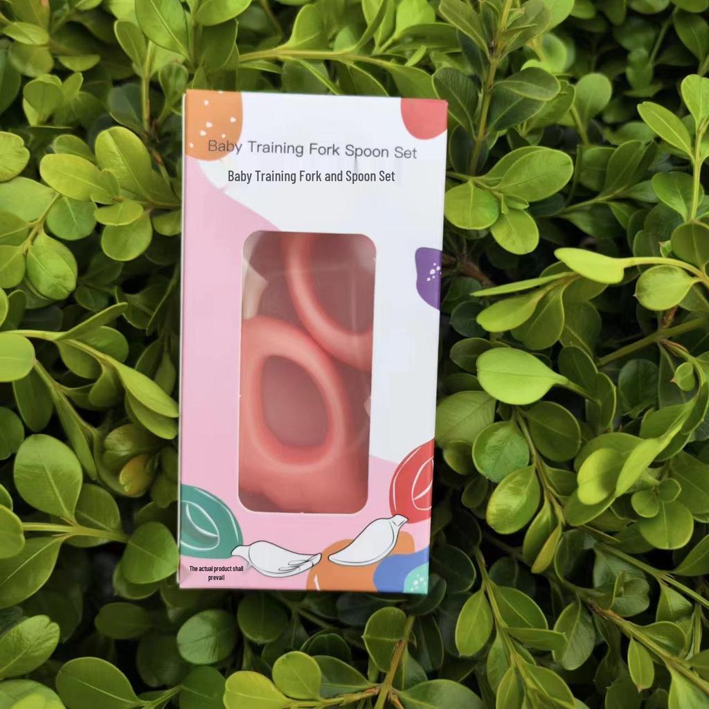 Baby Gabel & Löffel Lernset - Selbstständiges Essen für Säuglinge & Kleinkinder