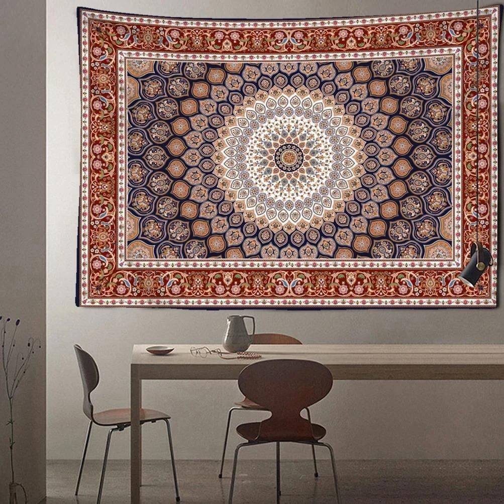 Bohemian Style Hippie Tapizzie Art Aesthetic Living Room Home Decor Vintage Illustration Tapestry Wall Hanging