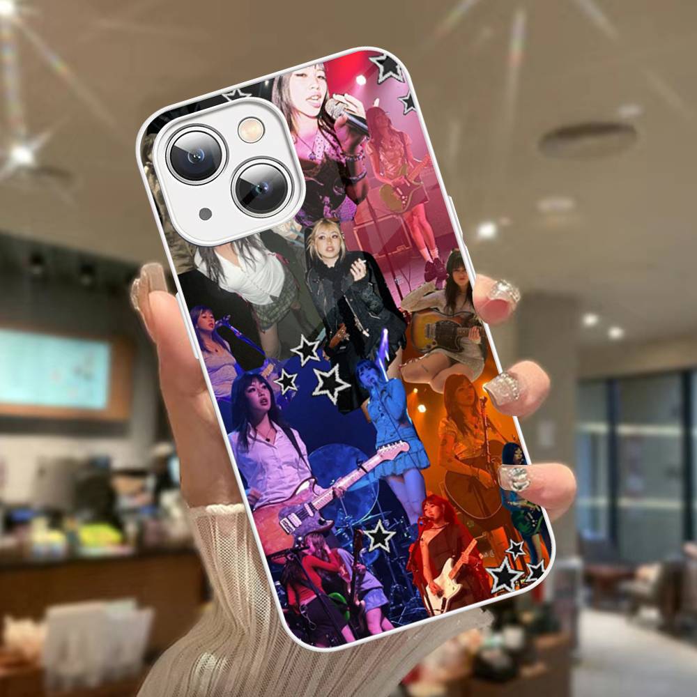Singer B-Beabadoobee Tempered Glass For Iphone 14 13 12 11 Pro Mini XS MAX 14Plus X XS XR Fundas