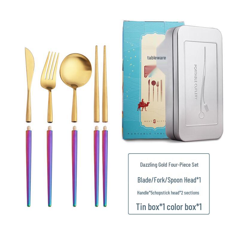 Handun Detachable Portable 316SS Cutlery Travel Set
