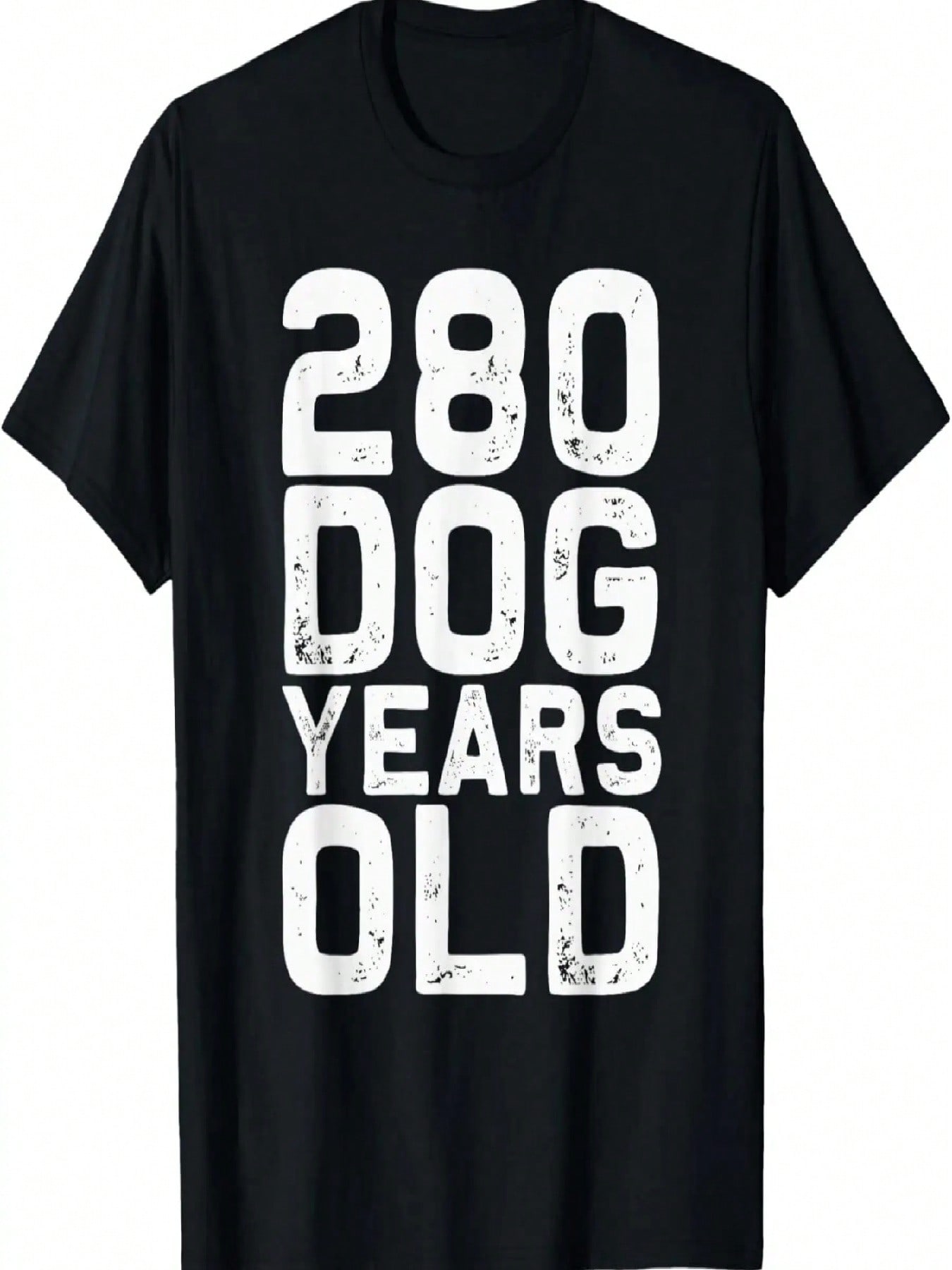 280 Dog Years Old - Funny 40th Birthday Gag Gift T-Shirt T-Shirt S