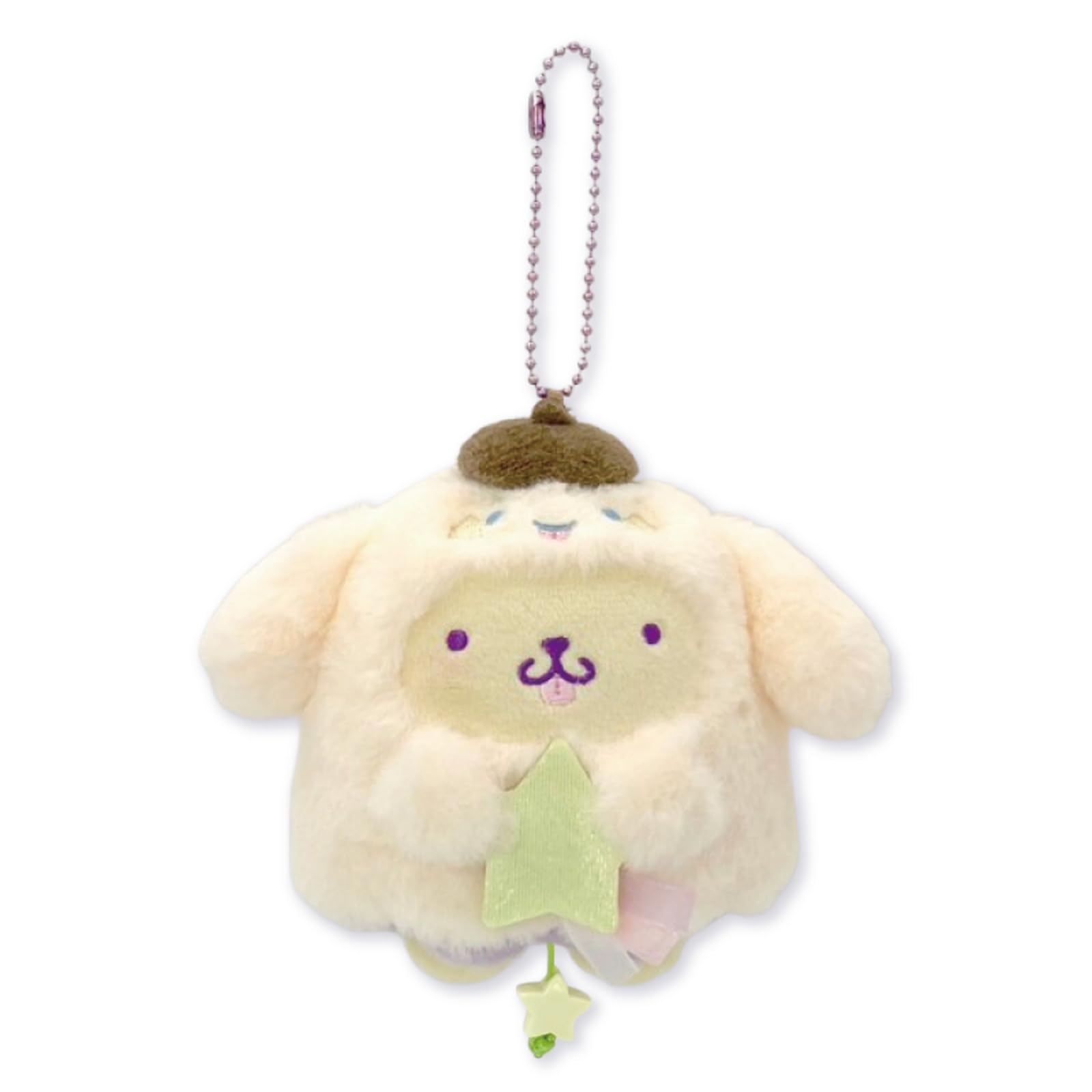 

Nakajima Corporation Sanrio Characters Starry Ghost Mascot Pompompurin H12 x x D8cm 215086-25 W12.5