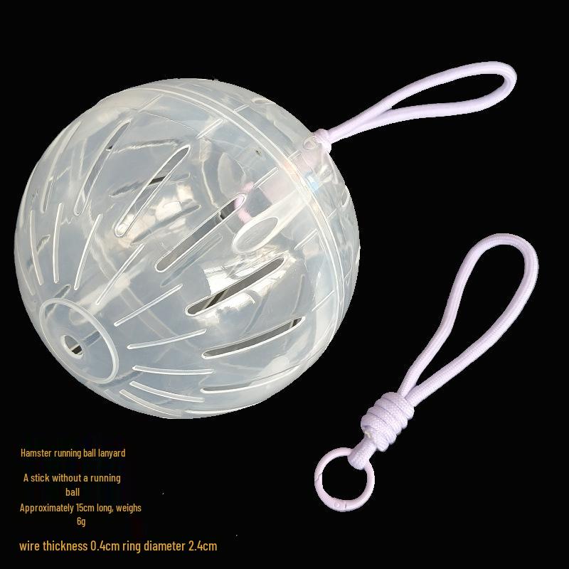 Buntes Laufrad für Hamster aus Kristallglas – transparentes Rollenspielzeug für kleine Haustiere