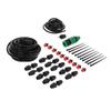 10m 8/11 Hose Adjustable Drippers Tee Kit Garden Automatic Watering Drip Irrigation System