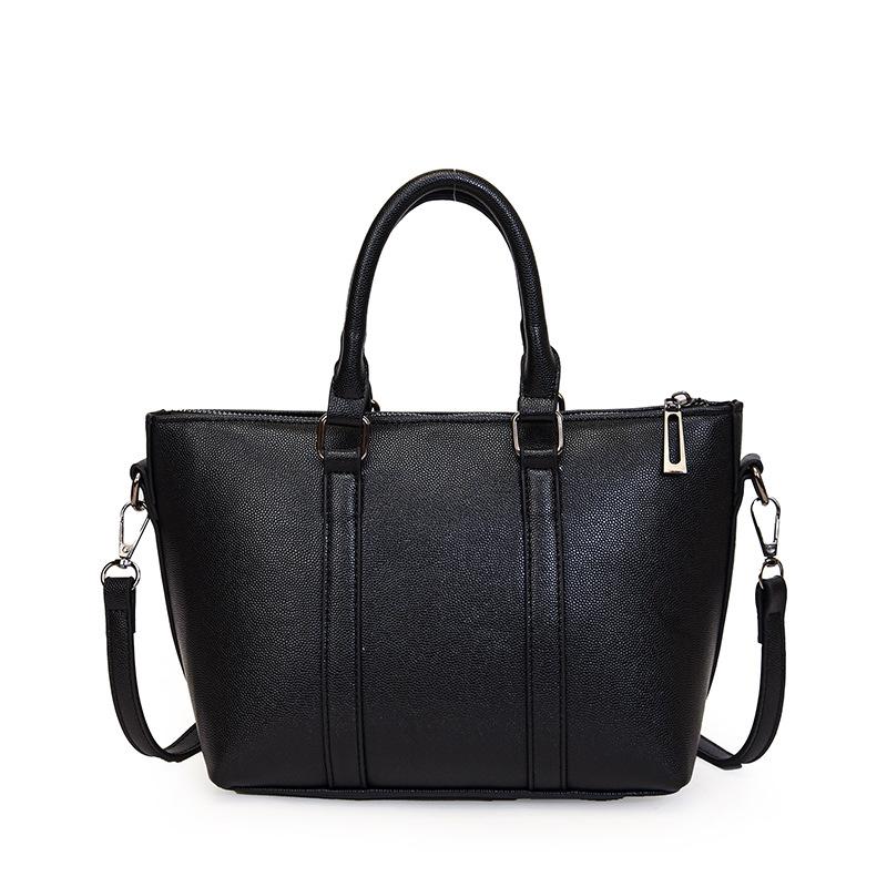 New simple casual fashion handbag bag female texture trend crossbody shoulder bag contrasting underarm bag