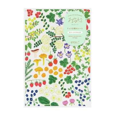 Midori Nordic 1535 4006 Notebook, Yurulog, Pattern, B6,