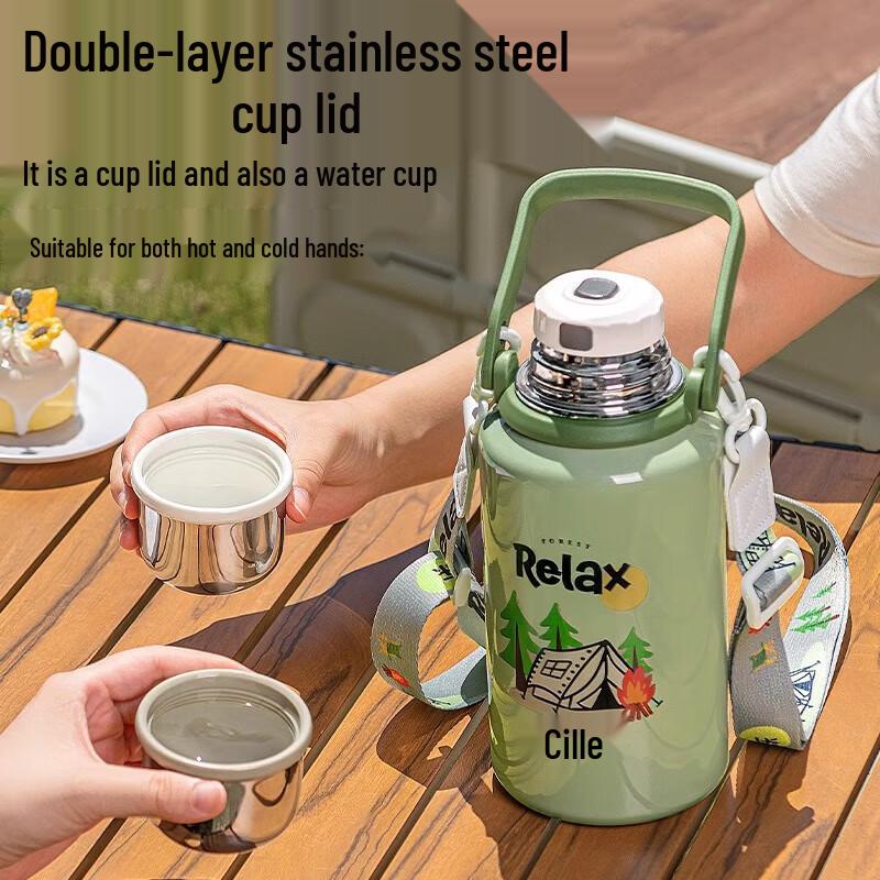 cille Ceramic Lined Insulated Thermos