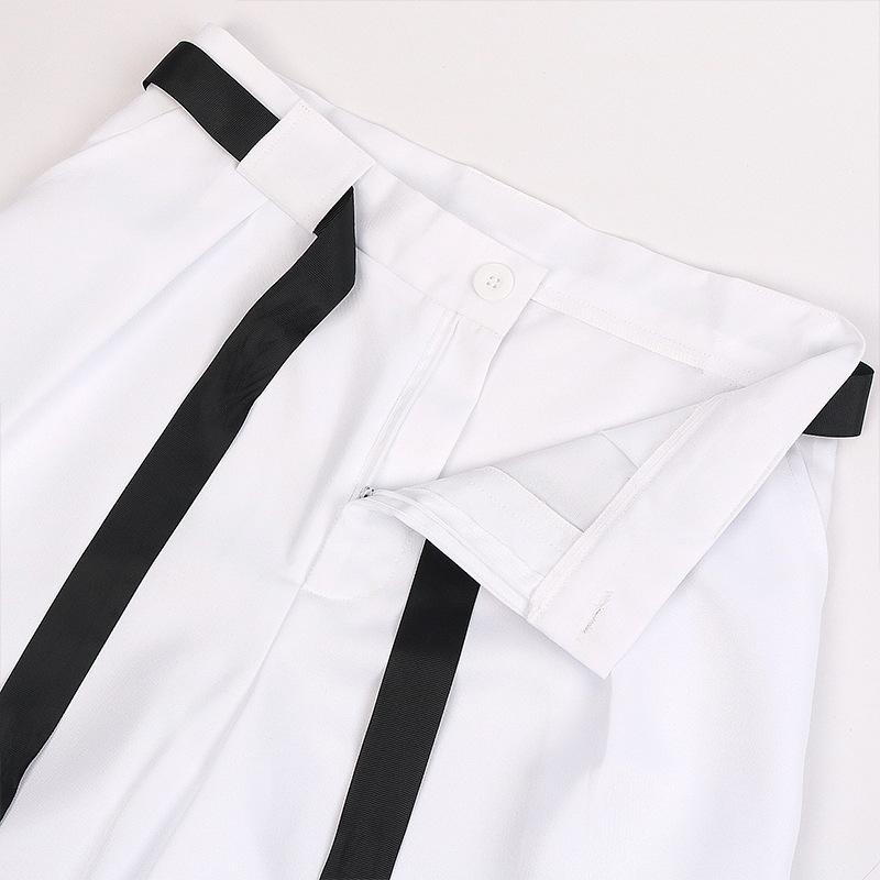 Anime Jujutsu Kaisen Fushiguro Toji Cosplay-kostyme Voksen unisex kortermede toppbukser dress Halloween Uniform Party