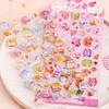 Cartoon 3D Stickers Water Resistant Animal Butterfly Sticker for Planner Pencil Box Phone Case Water Bottle Skateboards