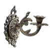European Retro Geometric Wall-Mounted Candle Holder for Hotel and Restaurant Décor