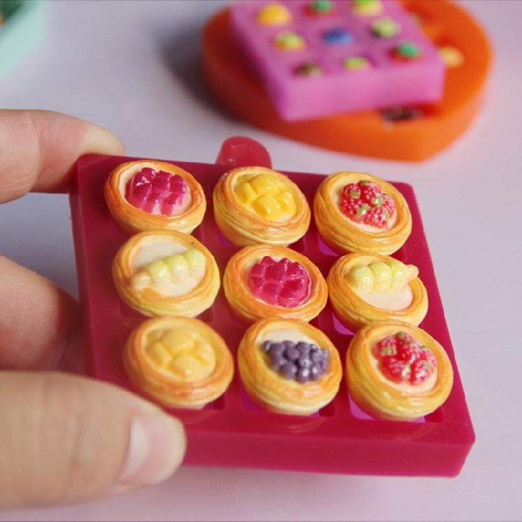 Detailed Miniature Silicone Mold For Resin Art Projects Flexible Reusable Design For Home Creative Ornament Craft