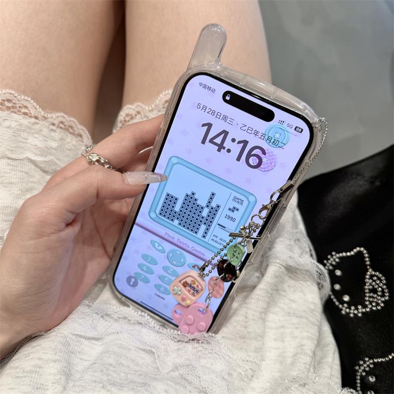 IPhone 15 Pro Max - Design Game Cube Husă de Telefon Drăguță și Creativă