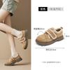 Augustine velvet Birkenstocks women's winter 2025 new platform all-inclusive cotton shoes casual one-pedal fluffy shoes