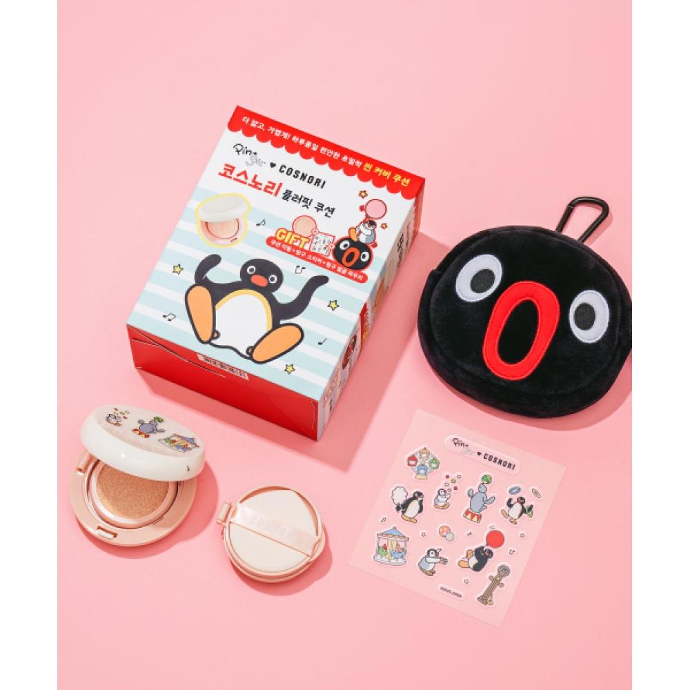 Cossori [Pingu Collaboration Pingu Pouch Gift] Fluffy Light Mat Cushion Spf50+ Pa+++