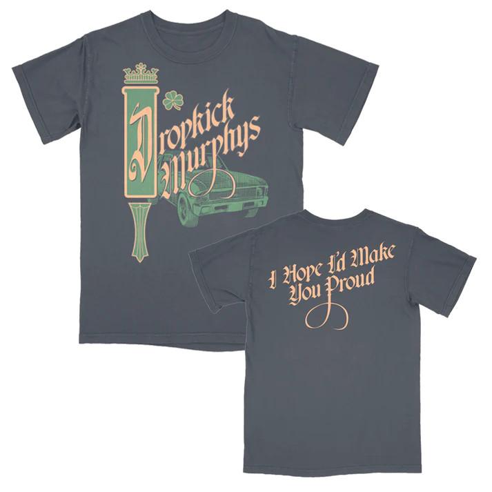 Dropkick Murphy Chesterfields And Aftershave Charcoal T-Shirt Unisex S-5XL Unisex T-Shirt L
