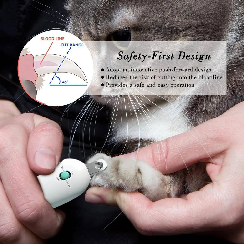 Katzen- und Hundekrallenschere Professionelle Haustierkrallenschere mit verstellbarem Loch Krallenschneider Hunde- und Katzenpflege Schönheitswerkzeug