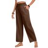 Women'S Sports Fitness Pants Casual Loose Elastic Jogging Pants Straight Wide Leg Pants Casual Pants Yoga Pants