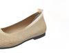 Women's Summer Pointed Toe Flat Shoes: Breathable, Casual, Hollow Out Cloth Design