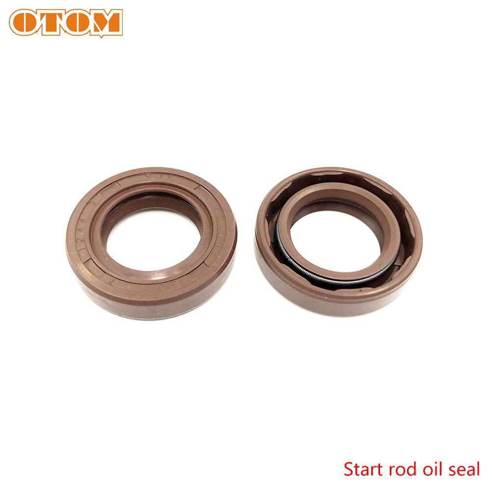 OTOM Motorcycle Engine Oil Seal Countershaft Gearshift Lever Start Rod NBR Rubber Grease Seals For KTM 250 400 450 520 525 540