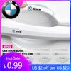 LOCUK1 Car Sticker Hot 8x PVC Transparent Car Door Handle Wrist Bowl Trim Stickers For BMW 1 3 5 Series X1 X4 X5 X7 G20 G38 F20 F39 F48