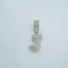 European Rock Candy Necklace: 26-Letter Pendant, Hip Hop Fashion Jewelry Accessories