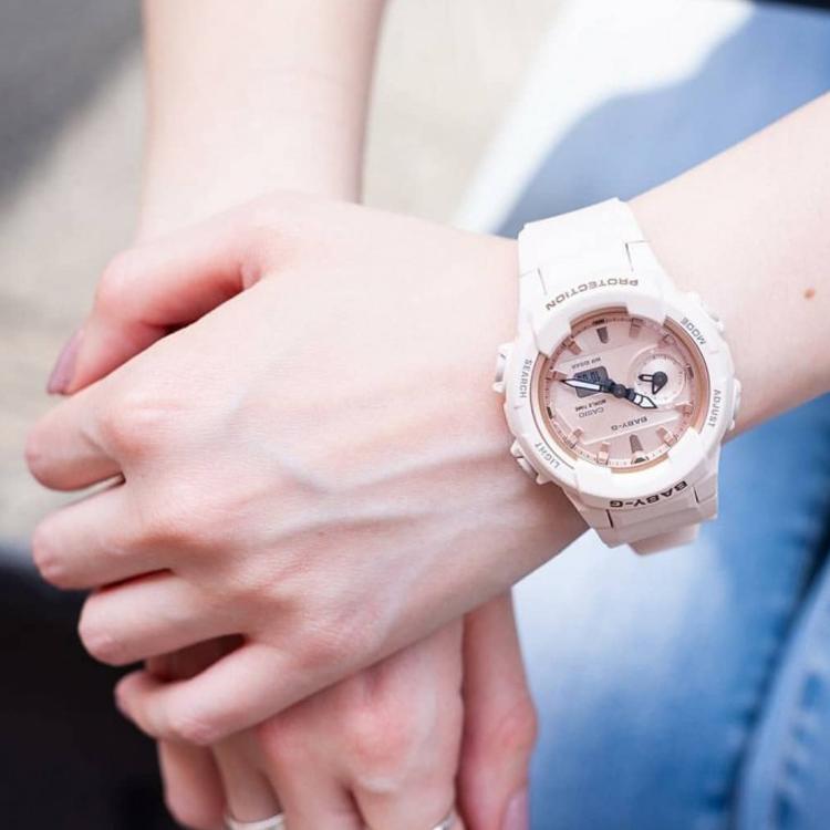 Casio Women's BABY-G Pink Watch BGA-230SC-4B-person
