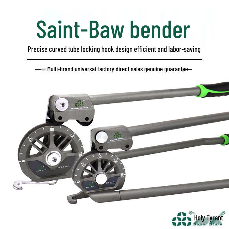 Saint-Ba Ruční ohýbačka trubek pro měď, hliník, ocel: Velikosti 6, 8, 10, 12, 19, 22