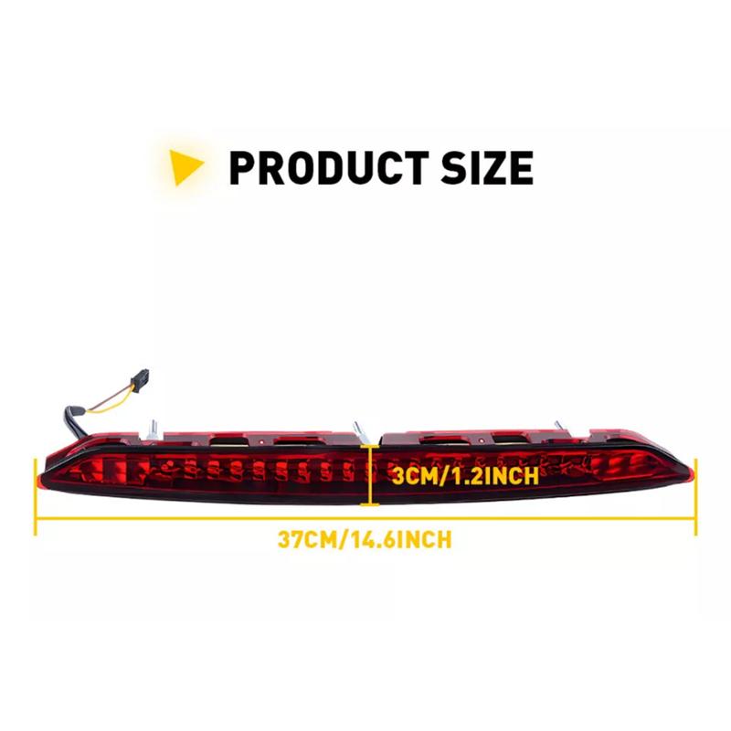Artudatech Red Third Brake Light Stop Light Trunk Tailgate Lamp For BMW Z4 E85 2002-2008 Car Accessories