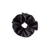 French black velvet pearl pleated large intestine hair band female Internet celebrity retro hair rope rubber band headrope hair accessories